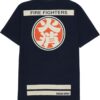 Japanese Design T-Shirts (Discharge Print Series/OD HIKESHI - NEW Navy L) 100% Cotton/Streetwear Oversized Unisex Graphic Tee T Shirt Men Women